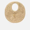 Die runde Tasche Spiaggia Rundtasche aus Raffia