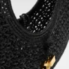 Die runde Tasche Spiaggia Rundtasche aus Raffia