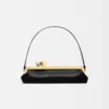 Die Salon-Clutch Lange Tasche mit Verschluss
