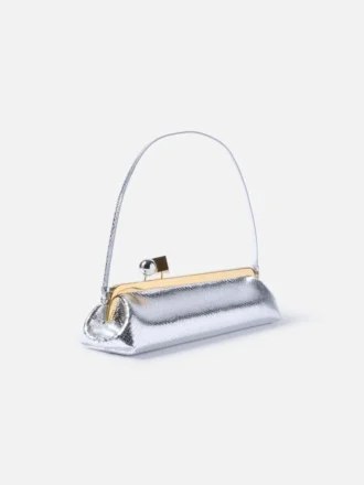 Die Salon-Clutch Lange Tasche mit Verschluss
