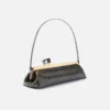 Die Salon-Clutch Lange Tasche mit Verschluss