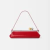 Die Salon-Clutch Lange Tasche mit Verschluss