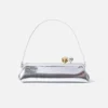 Die Salon-Clutch Lange Tasche mit Verschluss