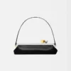 Die Salon-Clutch Lange Tasche mit Verschluss