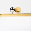 Die Salon-Clutch Lange Tasche mit Verschluss