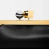 Die Salon-Clutch Lange Tasche mit Verschluss