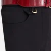 Die Sauge-Hose Hoch taillierte Schlaghose