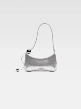Die Schultertasche Bisou Perle mit Perlenverzierung