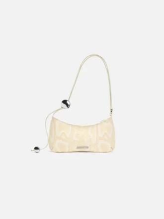 Die Schultertasche Bisou Perle mit Perlenverzierung