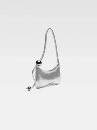 Die Schultertasche Bisou Perle mit Perlenverzierung