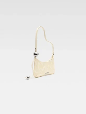 Die Schultertasche Bisou Perle mit Perlenverzierung