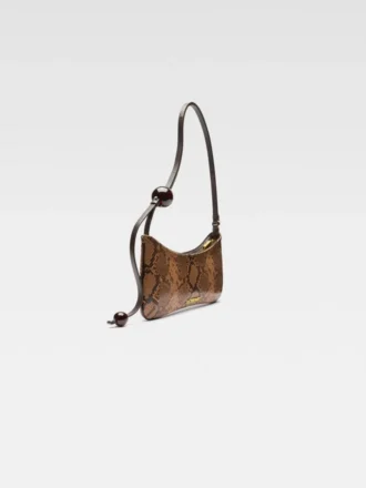 Die Schultertasche Bisou Perle mit Perlenverzierung