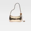 Die Schultertasche Bisou Perle mit Perlenverzierung