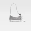 Die Schultertasche Bisou Perle mit Perlenverzierung