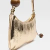 Die Schultertasche Bisou Perle mit Perlenverzierung