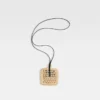Die Spiaggia-Geldbörse Raffia AirPods-Halter