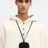 Die Spiaggia-Geldbörse Raffia AirPods-Halter