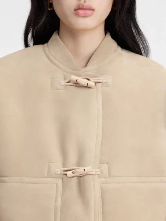 Die Telo-Jacke Kurze Lammfelljacke