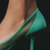 Die Tourni-Absätze Gedrehte Pumps-Absätze