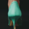 Die Tourni-Absätze Gedrehte Pumps-Absätze