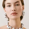 Die Zebra-Ohrringe Strass-Zebra-Creolen