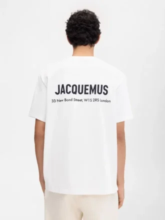 T-Shirt mit London-Adresse Kurzarm-T-Shirt mit Logo und Adresse – exklusiv online und in unserem Londoner Store erhältlich