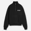 The Gros Grain Sweatshirt mit Rollkragen und Reißverschluss Sweatshirt mit Reißverschluss