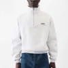 The Gros Grain Sweatshirt mit Rollkragen und Reißverschluss Sweatshirt mit Reißverschluss