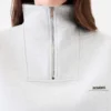 The Gros Grain Sweatshirt mit Rollkragen und Reißverschluss Sweatshirt mit Reißverschluss