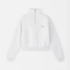 The Gros Grain Sweatshirt mit Rollkragen und Reißverschluss Sweatshirt mit Reißverschluss