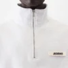 The Gros Grain Sweatshirt mit Rollkragen und Reißverschluss Sweatshirt mit Reißverschluss