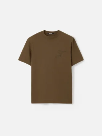 The Logo T-Shirt Kurzarm-T-Shirt mit gestickten Logos