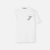 The Logo T-Shirt Kurzarm-T-Shirt mit gestickten Logos
