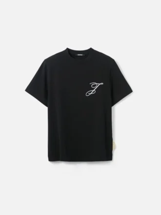 The Logo T-Shirt Kurzarm-T-Shirt mit gestickten Logos