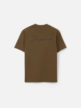 The Logo T-Shirt Kurzarm-T-Shirt mit gestickten Logos