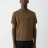 The Logo T-Shirt Kurzarm-T-Shirt mit gestickten Logos