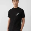 The Logo T-Shirt Kurzarm-T-Shirt mit gestickten Logos