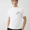 The Logo T-Shirt Kurzarm-T-Shirt mit gestickten Logos
